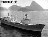 The NS Otto Hahn near Rio de Janeiro - click for larger image