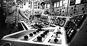 NS Otto Hahn Reactor Control Room